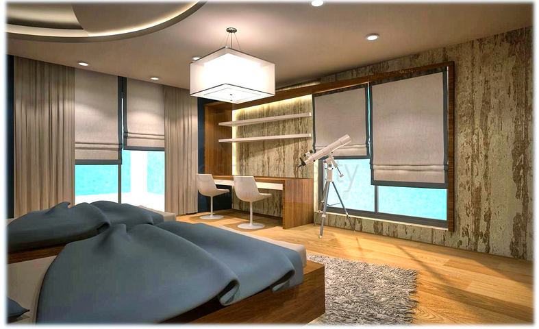 مجمع فلل 4 + 1 مخطط في دوشمالتي - أنطاليا