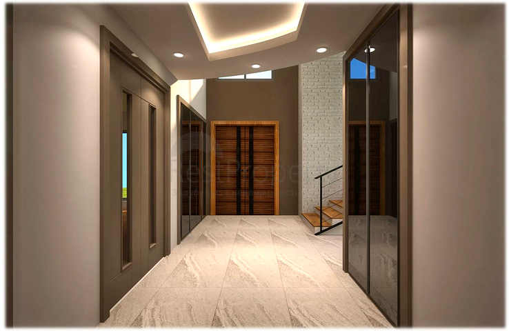 مجمع فلل 4 + 1 مخطط في دوشمالتي - أنطاليا