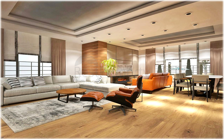 مجمع فلل 4 + 1 مخطط في دوشمالتي - أنطاليا