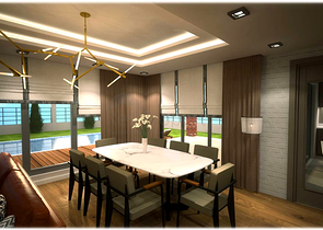 مجمع فلل 4 + 1 مخطط في دوشمالتي - أنطاليا