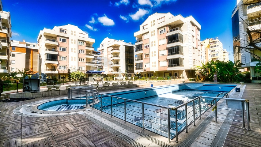 شقة 2 + 1 في منطقة ليمان - أنطاليا