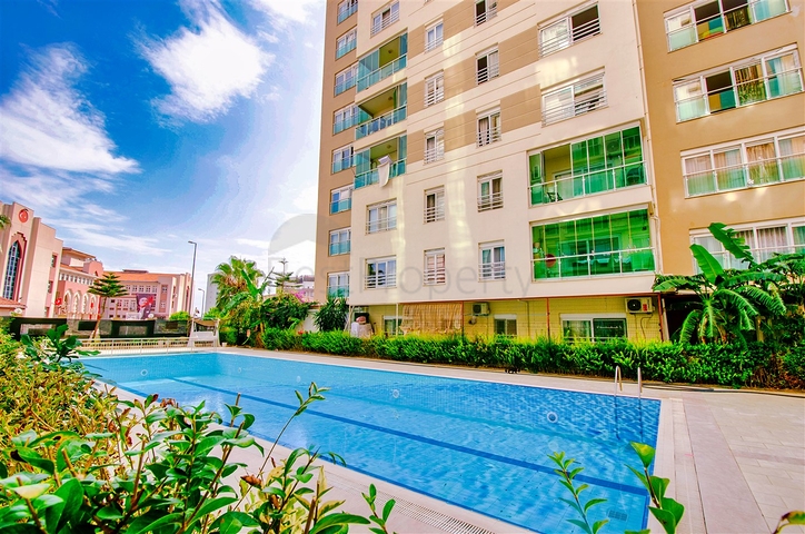 شقة 1 + 1 في منطقة ساريسو  - أنطاليا