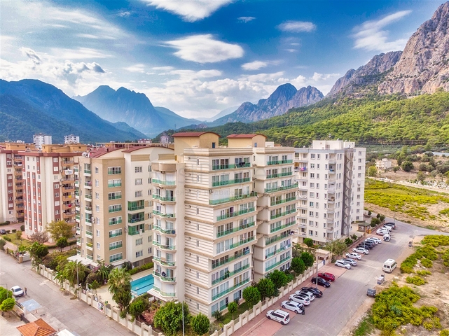 شقة 1 + 1 في منطقة ساريسو  - أنطاليا