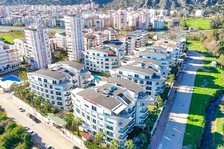  شقة 2 + 1 في منطقة ليمان - أنطاليا