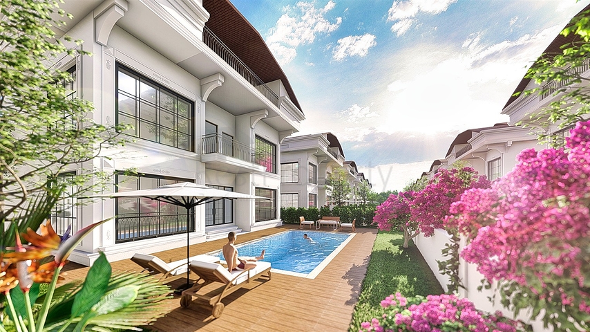 فيلا 6 + 1 في بيليك - انطاليا