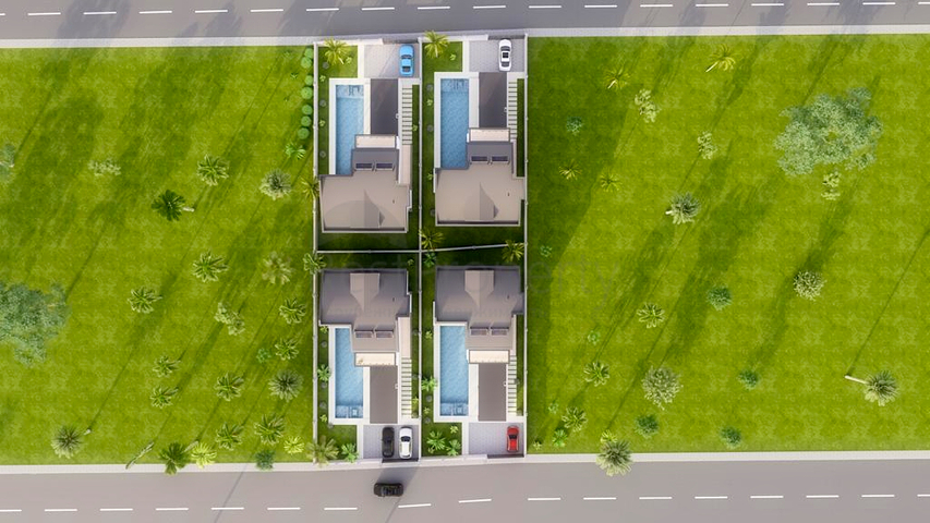 فلل 5 + 1 في بيليك - أنطاليا