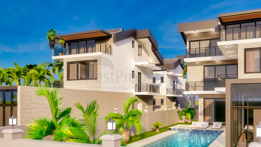 فلل 5 + 1 في بيليك - أنطاليا