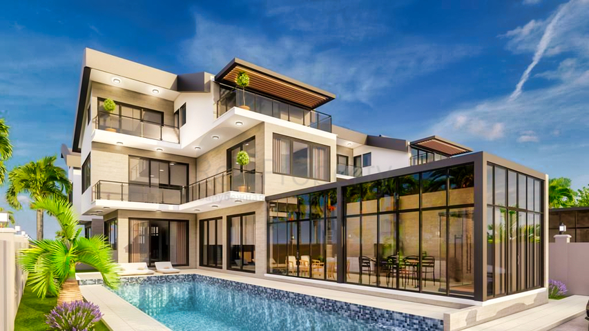 فلل 5 + 1 في بيليك - أنطاليا