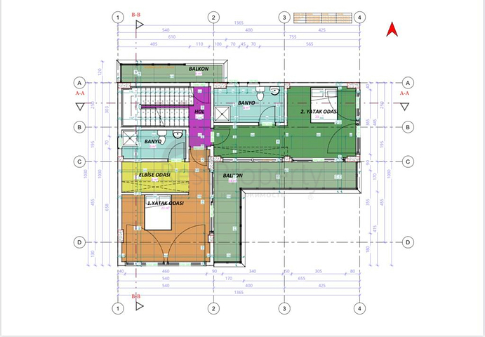 فلل 5 + 1 في بيليك - أنطاليا