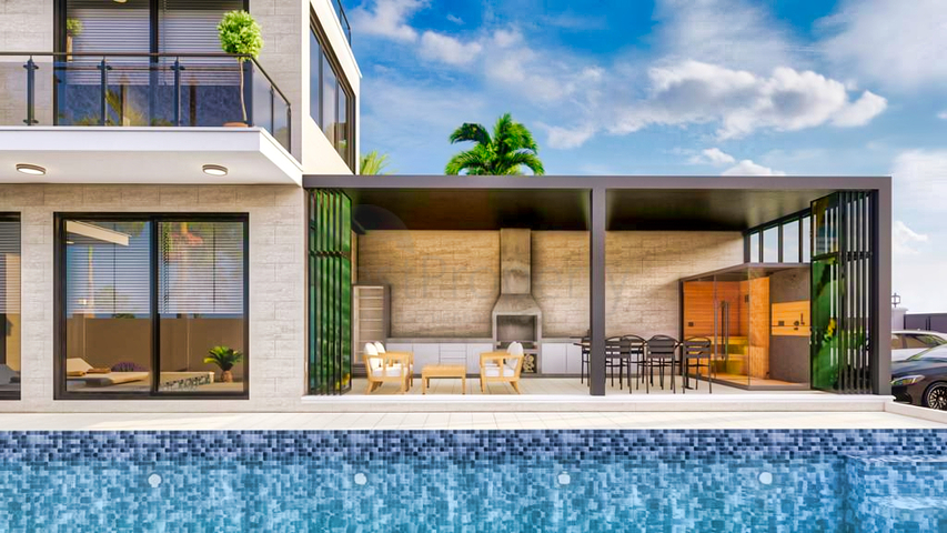 فلل 5 + 1 في بيليك - أنطاليا