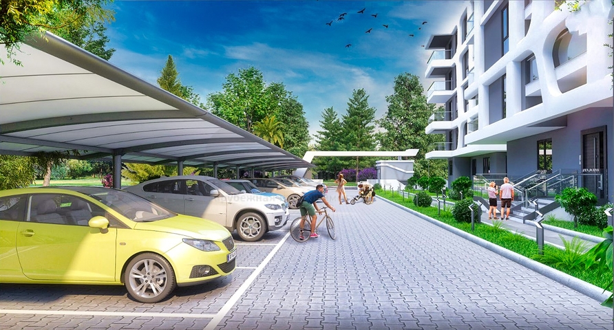 شقق  2 + 1 و 3 + 1 في كيبيز - أنطاليا