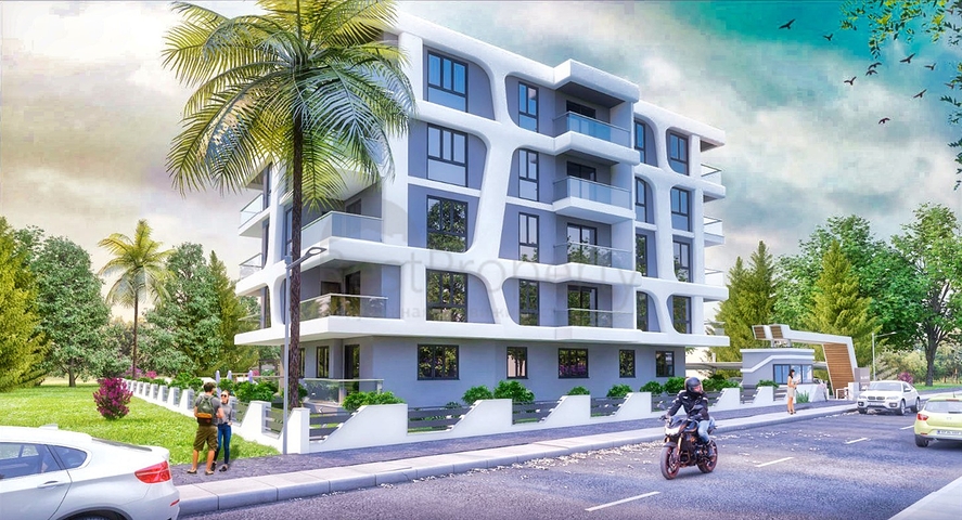 شقق  2 + 1 و 3 + 1 في كيبيز - أنطاليا