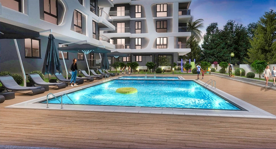 شقق  2 + 1 و 3 + 1 في كيبيز - أنطاليا