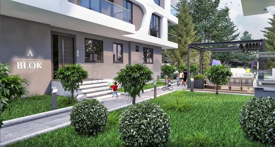 شقق  2 + 1 و 3 + 1 في كيبيز - أنطاليا