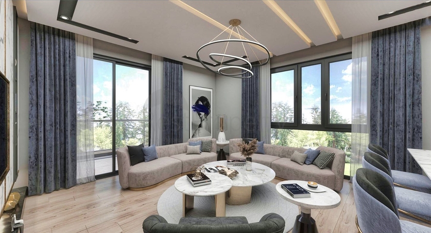 شقق  2 + 1 و 3 + 1 في كيبيز - أنطاليا