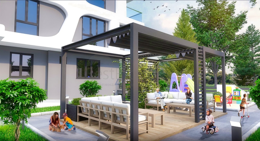 شقق  2 + 1 و 3 + 1 في كيبيز - أنطاليا