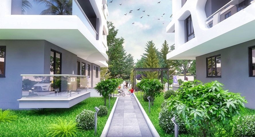 شقق  2 + 1 و 3 + 1 في كيبيز - أنطاليا