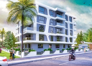 شقق  2 + 1 و 3 + 1 في كيبيز - أنطاليا