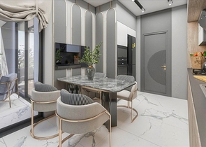 شقق  2 + 1 و 3 + 1 في كيبيز - أنطاليا