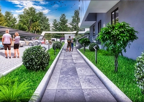 شقق  2 + 1 و 3 + 1 في كيبيز - أنطاليا