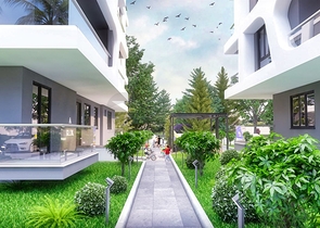 شقق  2 + 1 و 3 + 1 في كيبيز - أنطاليا