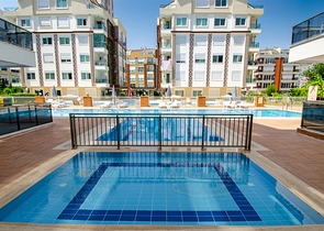 شقة 2 + 1 في منطقة ليمان - أنطاليا