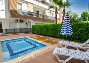 شقة 2 + 1 في منطقة ليمان - أنطاليا