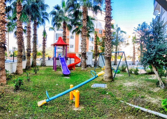 شقة 1 + 1 في منطقة ليمان - أنطاليا