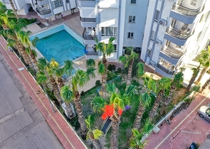 شقة 1 + 1 في منطقة ليمان - أنطاليا