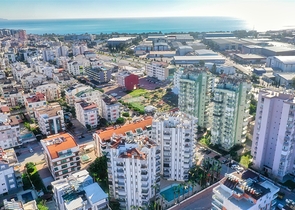 شقة 1 + 1 في منطقة ليمان - أنطاليا