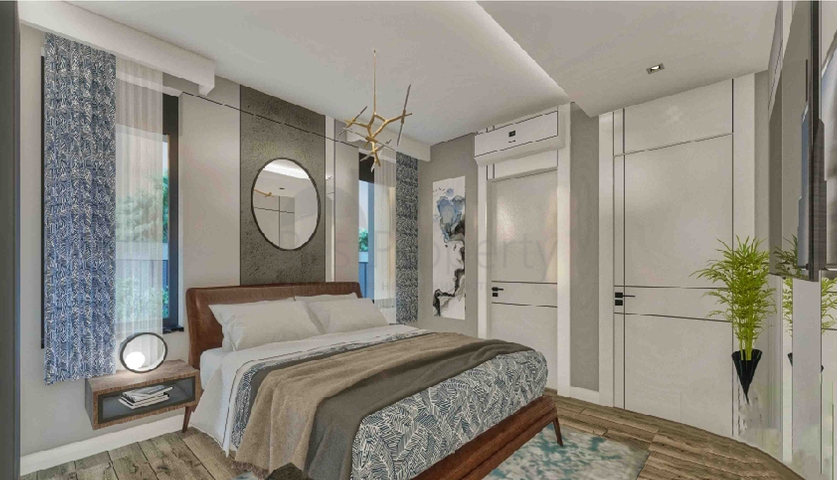 فلل في مجمع فاخر 5 + 1 في منطقة لارا المرموقة - أنطاليا