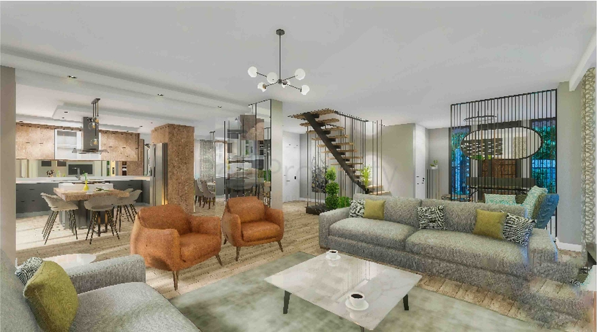 فلل في مجمع فاخر 5 + 1 في منطقة لارا المرموقة - أنطاليا