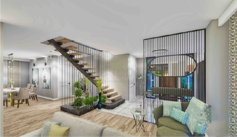 فلل في مجمع فاخر 5 + 1 في منطقة لارا المرموقة - أنطاليا