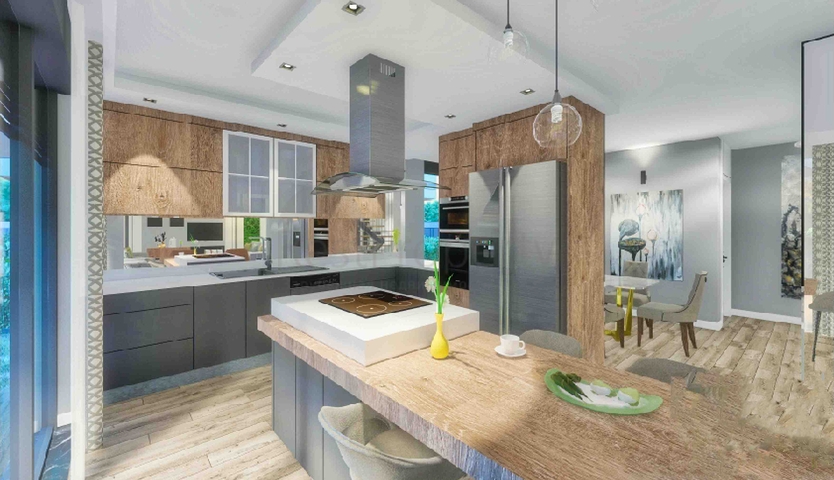 فلل في مجمع فاخر 5 + 1 في منطقة لارا المرموقة - أنطاليا