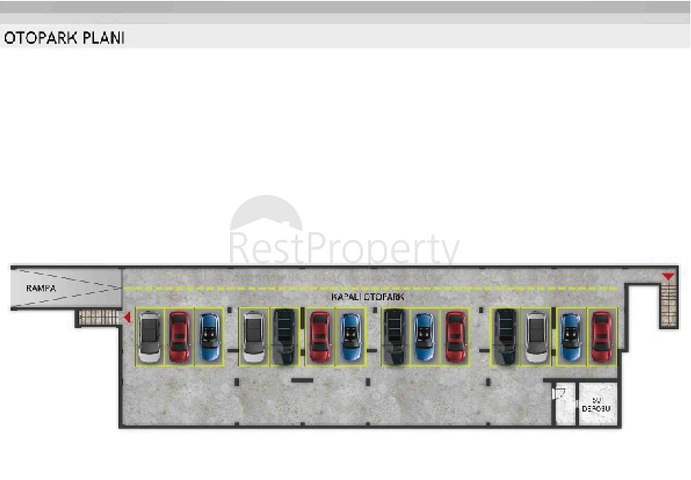 فلل في مجمع فاخر 5 + 1 في منطقة لارا المرموقة - أنطاليا