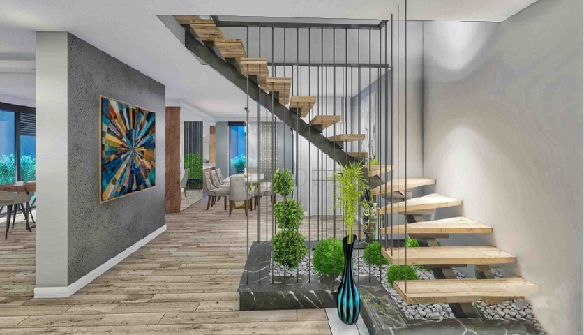 فلل في مجمع فاخر 5 + 1 في منطقة لارا المرموقة - أنطاليا