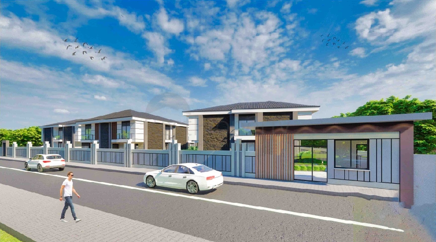 فلل في مجمع فاخر 5 + 1 في منطقة لارا المرموقة - أنطاليا