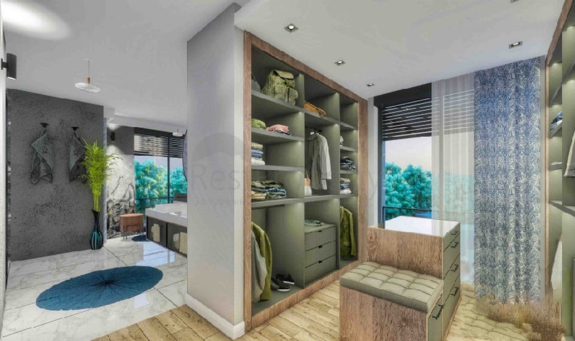 فلل في مجمع فاخر 5 + 1 في منطقة لارا المرموقة - أنطاليا