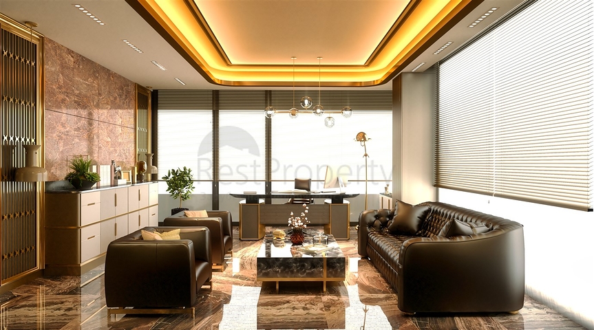  مكتب ومحلات تجارية في وسط مدينة أنطاليا