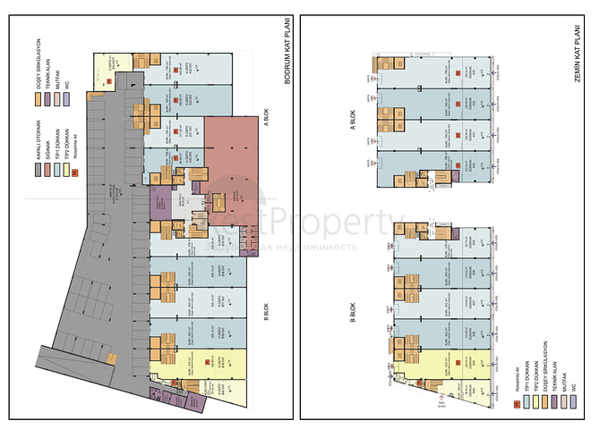  مكتب ومحلات تجارية في وسط مدينة أنطاليا