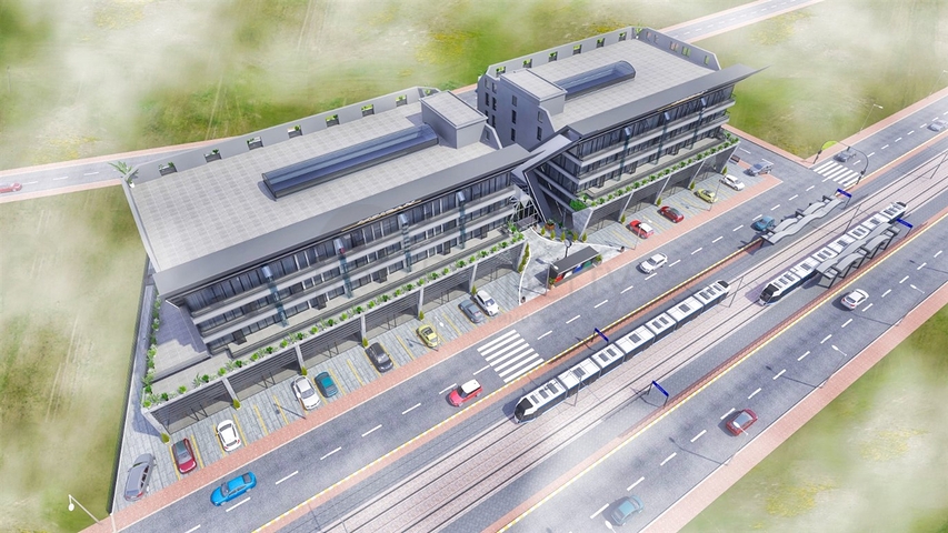  مكتب ومحلات تجارية في وسط مدينة أنطاليا