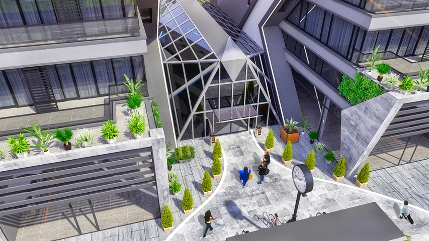  مكتب ومحلات تجارية في وسط مدينة أنطاليا