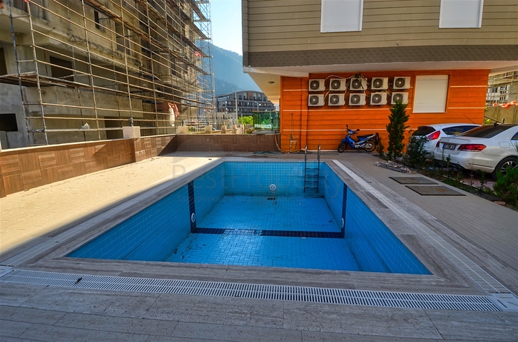 شقة 1 + 1 في منطقة ساريسو - أنطاليا