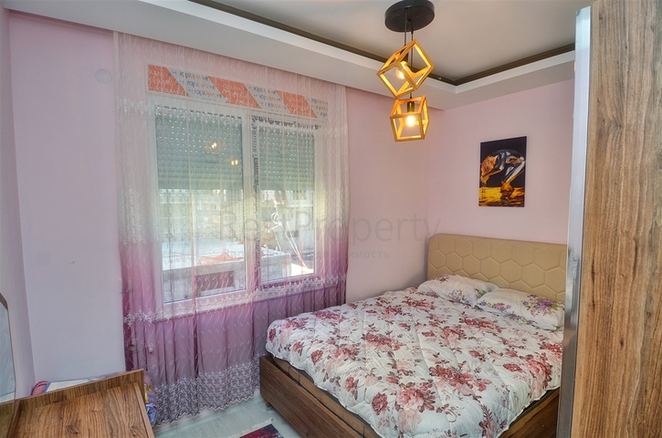 شقة 1 + 1 في منطقة ساريسو - أنطاليا