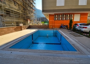 شقة 1 + 1 في منطقة ساريسو - أنطاليا