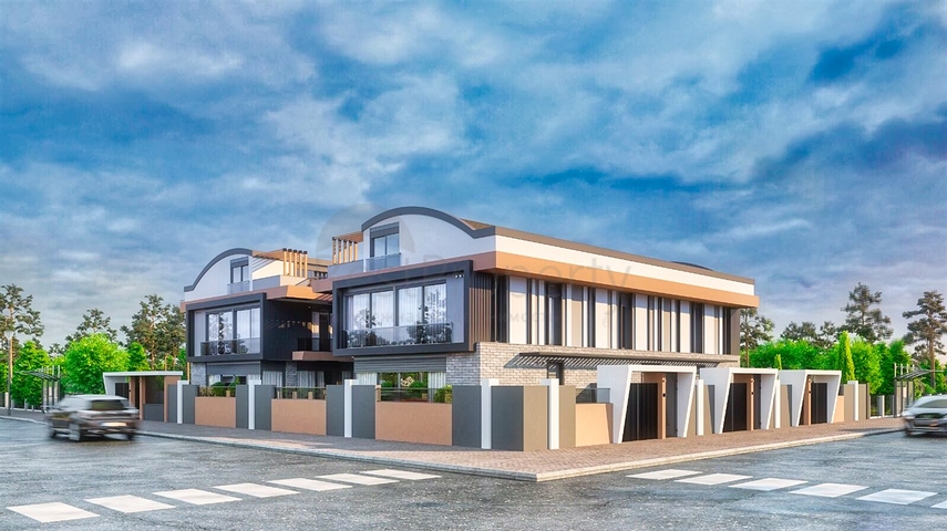  فيلا 3 + 1 في منطقة غوزلوبا- أنطاليا