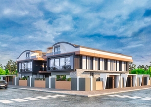  فيلا 3 + 1 في منطقة غوزلوبا- أنطاليا