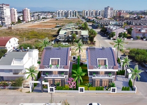  فيلا 3 + 1 في منطقة غوزلوبا- أنطاليا