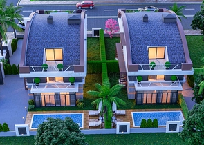  فيلا 3 + 1 في منطقة غوزلوبا- أنطاليا