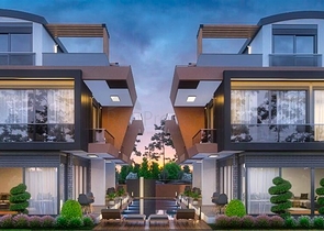  فيلا 3 + 1 في منطقة غوزلوبا- أنطاليا